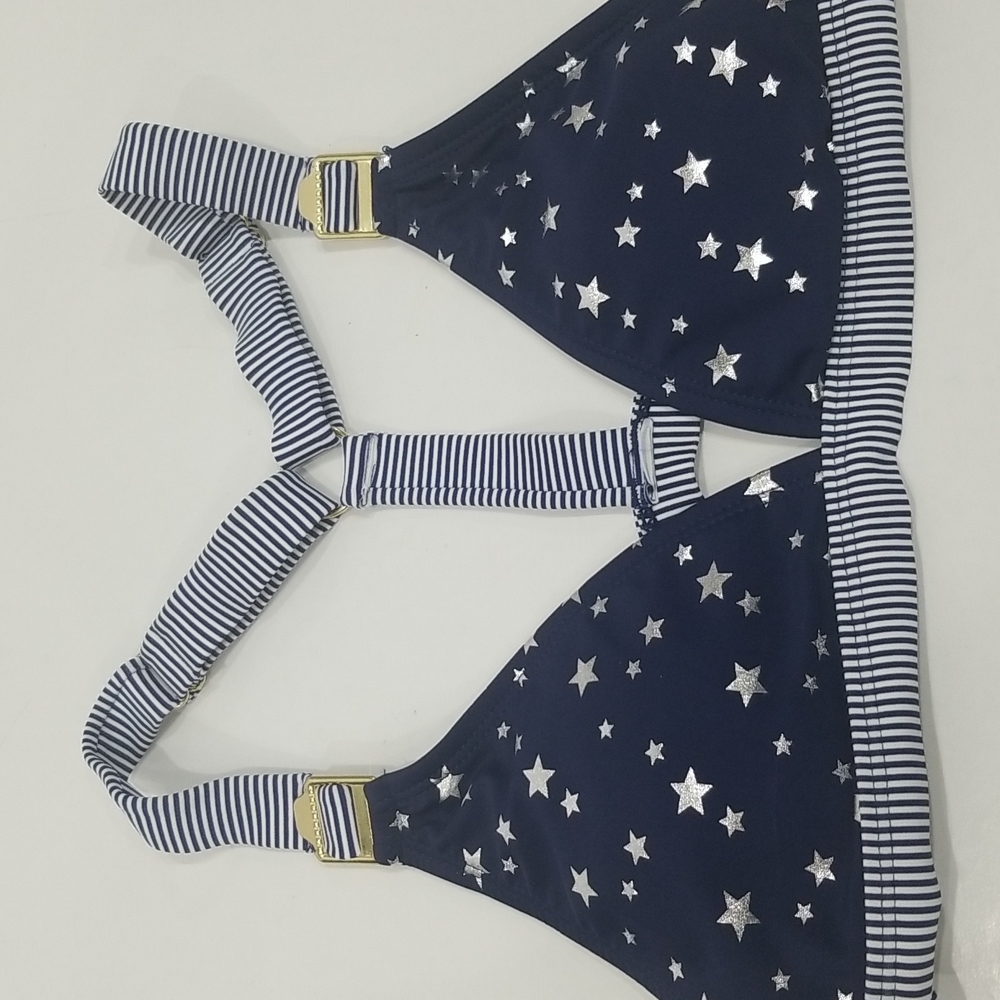 Star Racerback Triangle Bikini Top - Picture 5 of 8